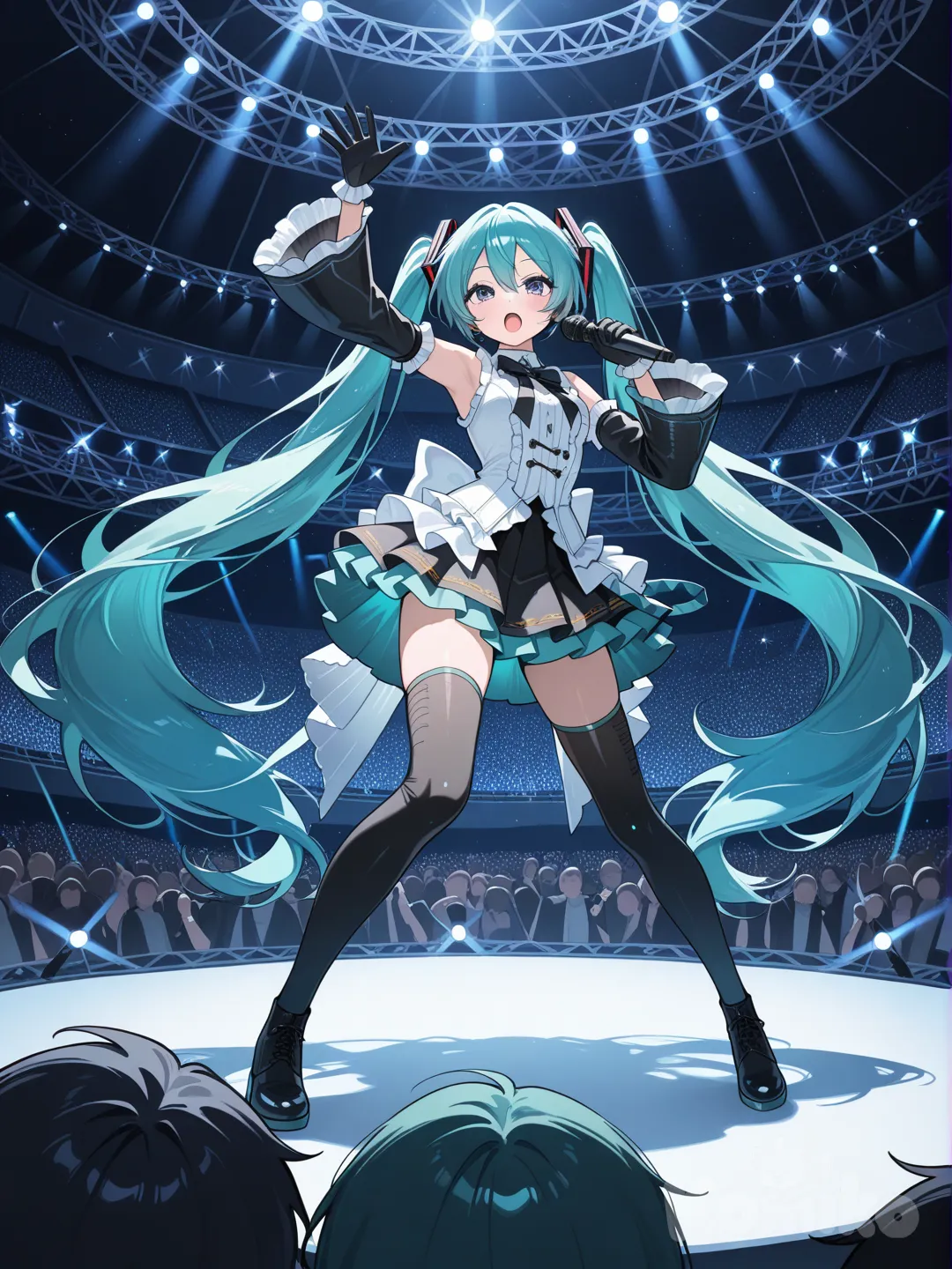 Miku being cool