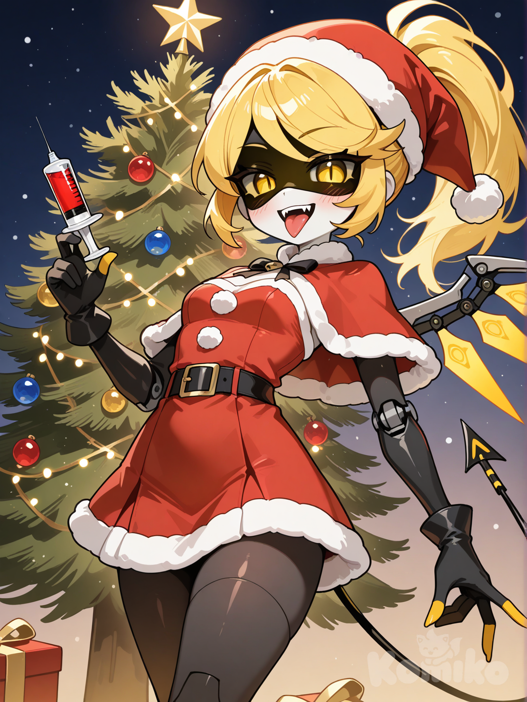 V está lista para preparar la cena navideña