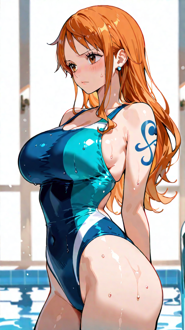 nami (one piece), one-piece swimsuit