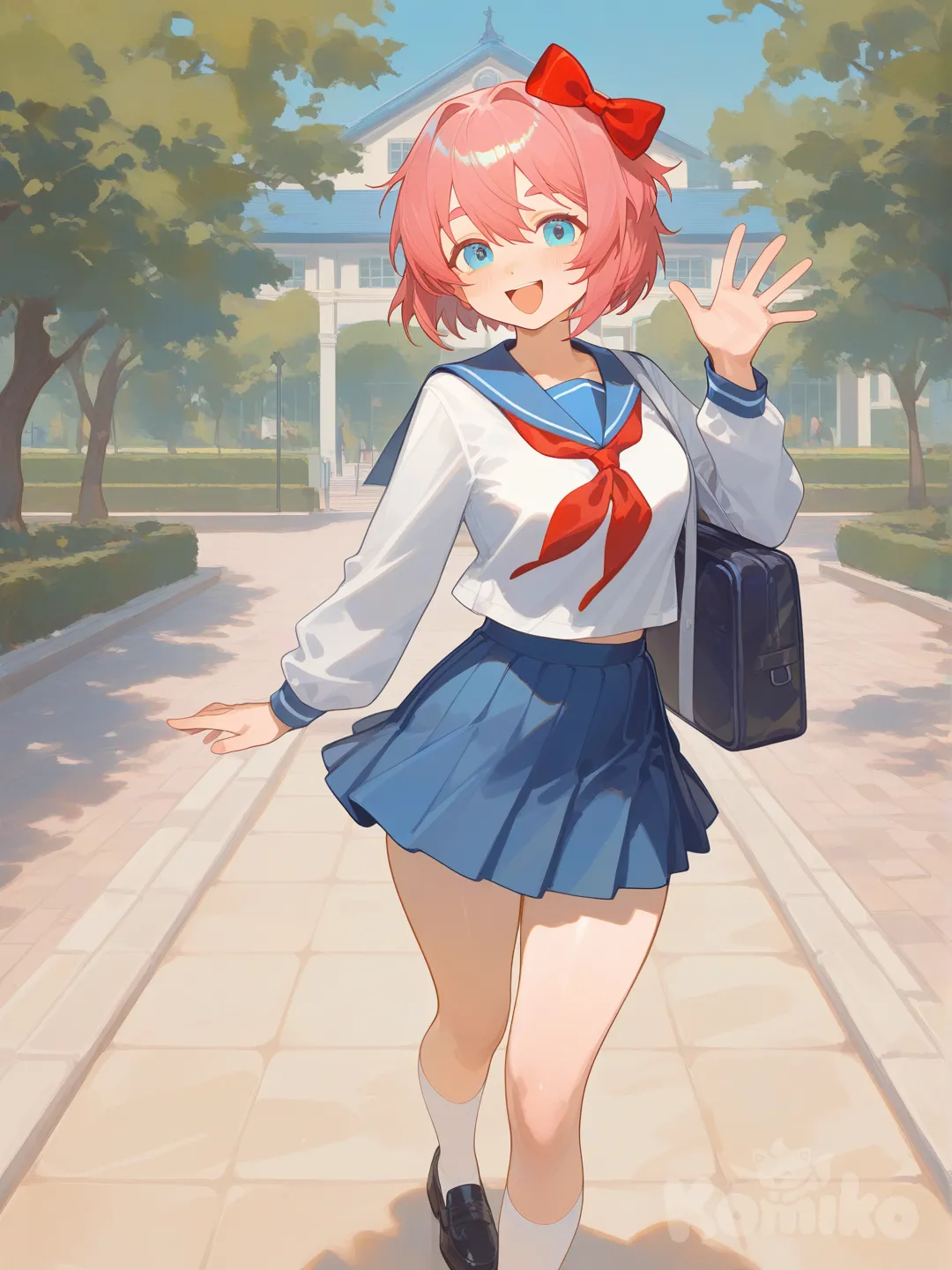 Sayori Cheerful as ever!