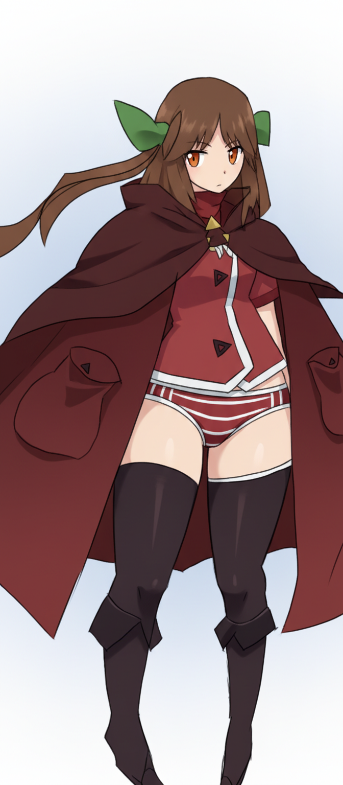 The cape covers it plenty I think?