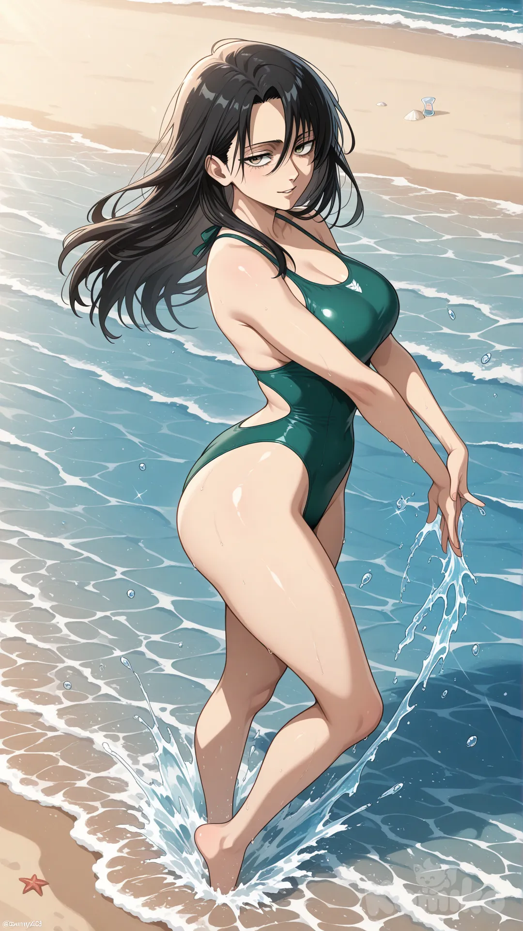 Levi (Shingeki No Kyojin) #big sister style , good figure