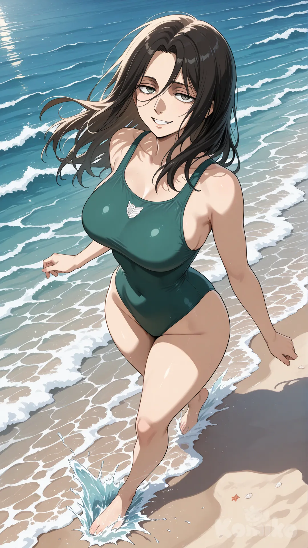  playful marshmallow playful marshmallow  Levi (Shingeki No Kyojin) #big sister style , good figure