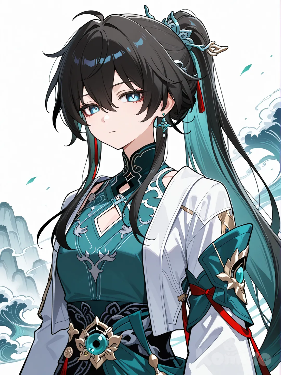 @Dan_Heng_(Honkai:Star_Rail), 1girl