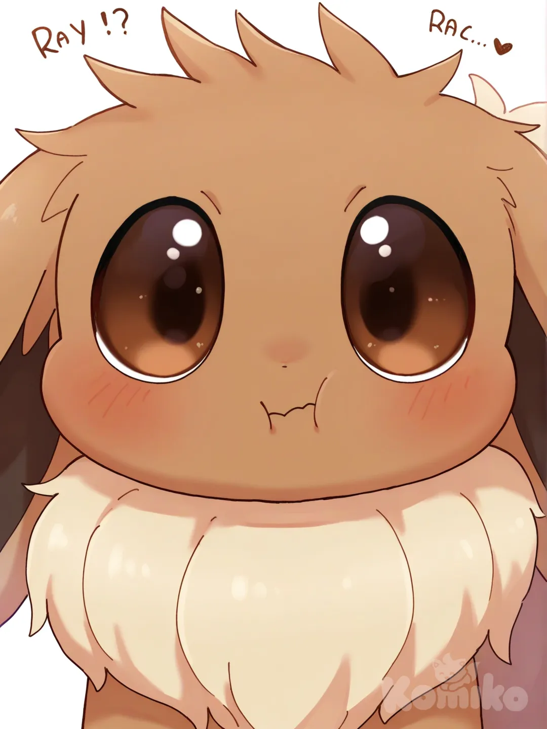 Puffy cheeks eevee 