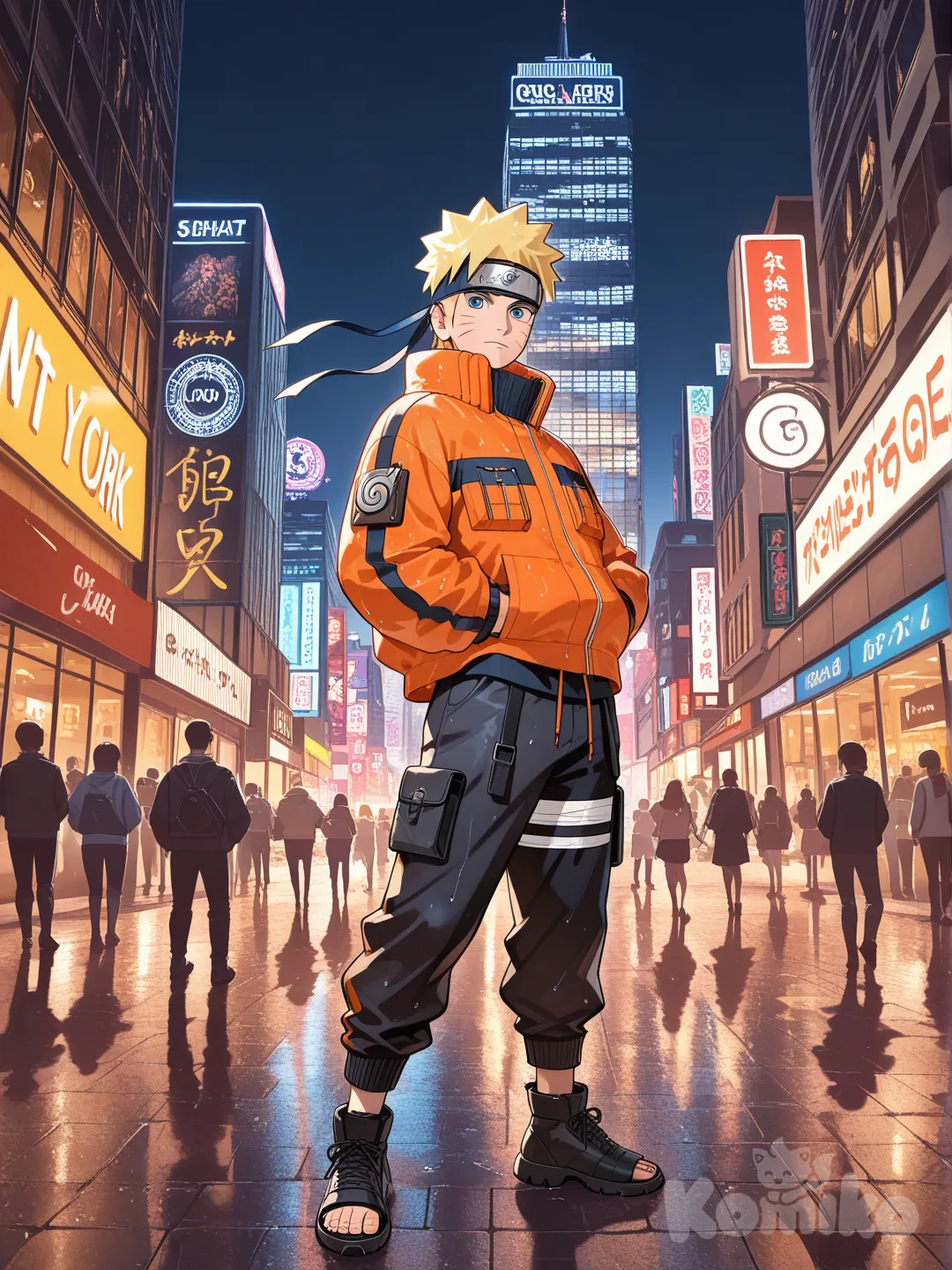 Naruto, New York