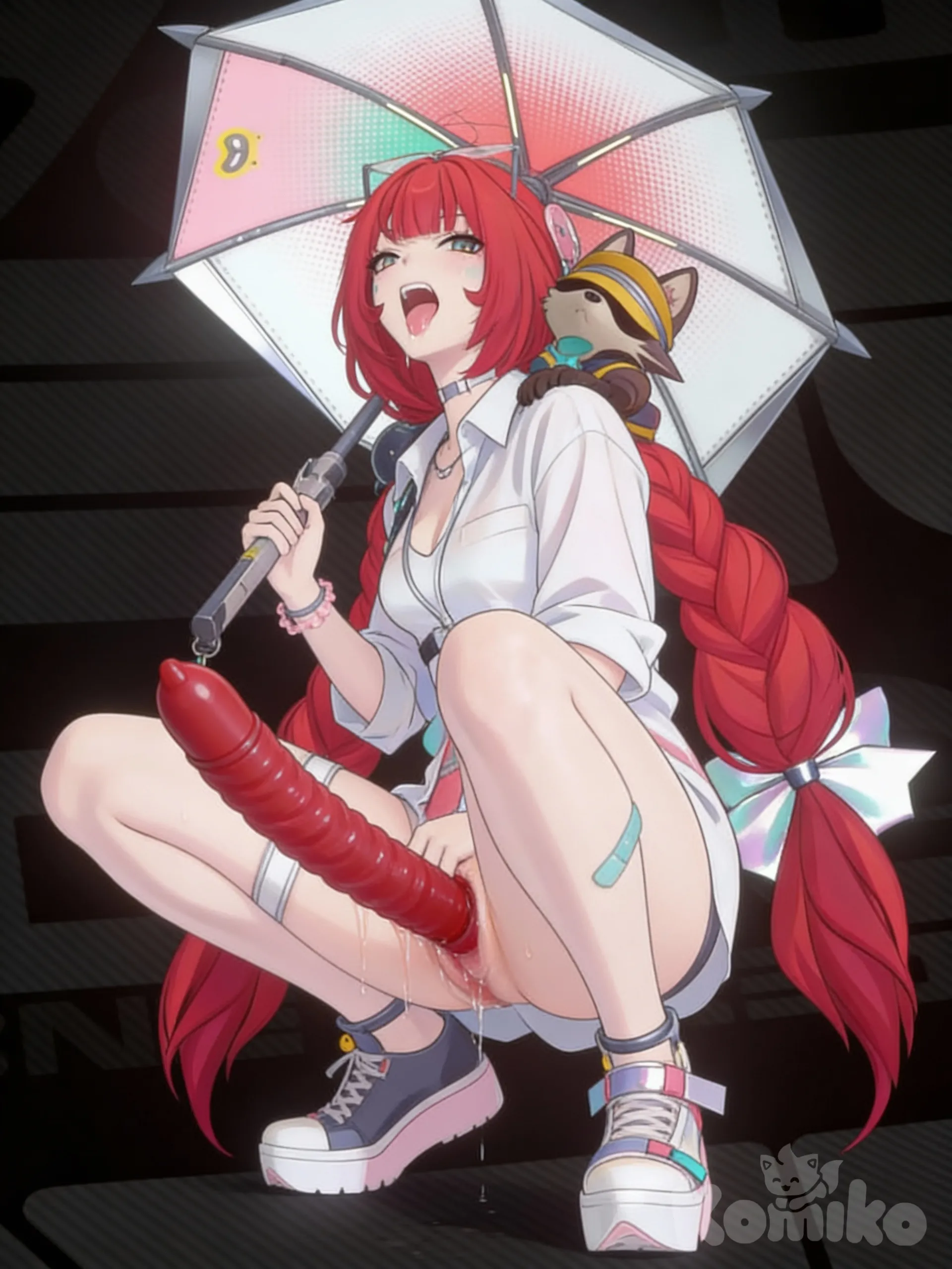 Yuzuha Wished a Guy Would Fuck Her Better Then She Fucks Herself