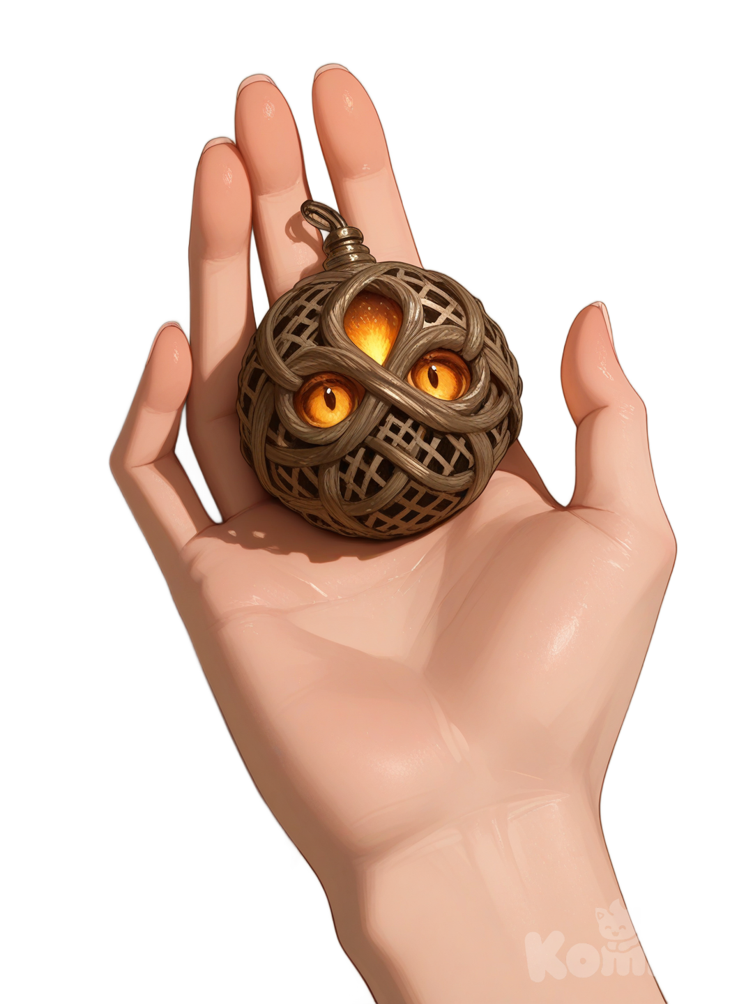 Can't get komiko to remove the hand