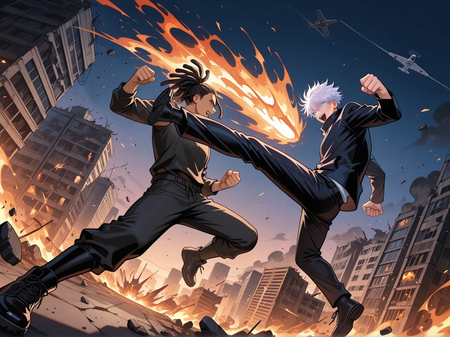 Genkai Zenin the new King of Curses vs Satoru Gojo for the title of strongest