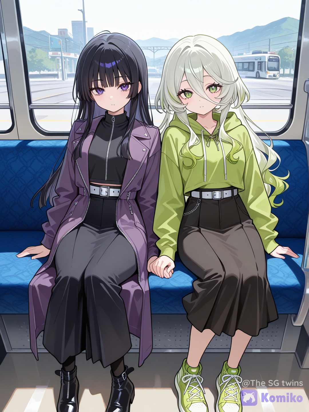 taking a bus back home