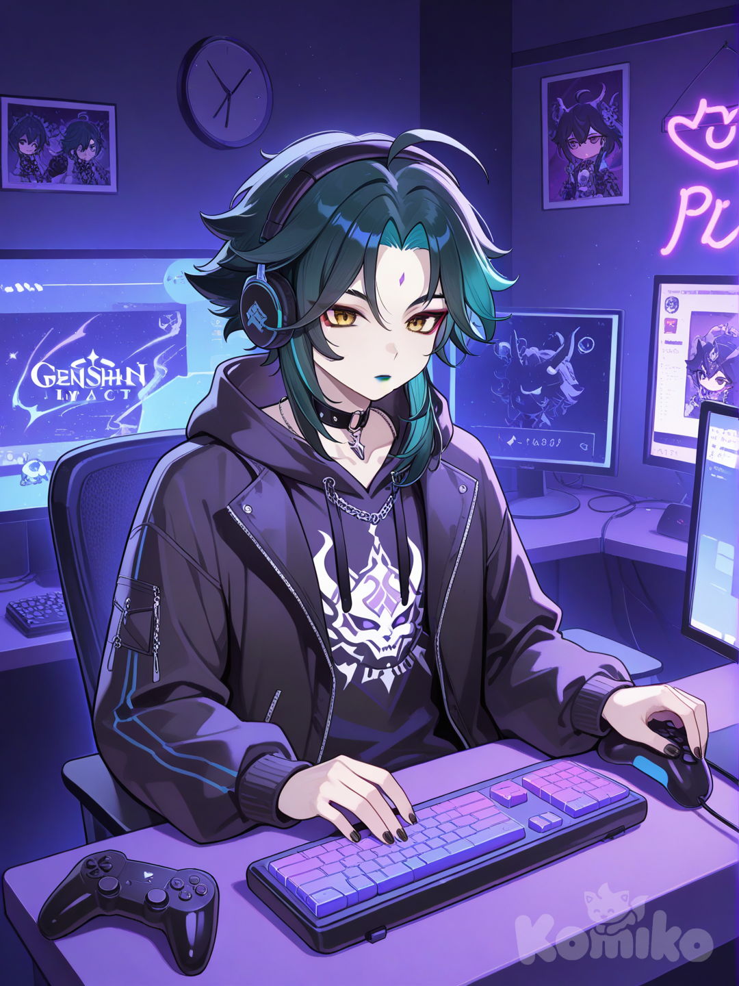 Goth Gamer Xiao