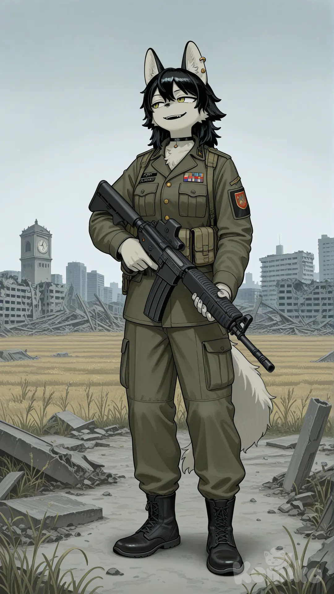 Furry solider