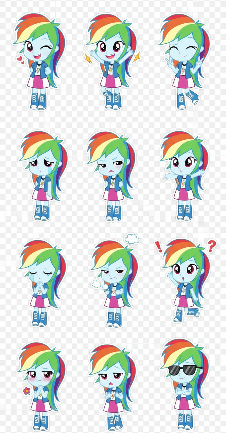 little rainbow dash