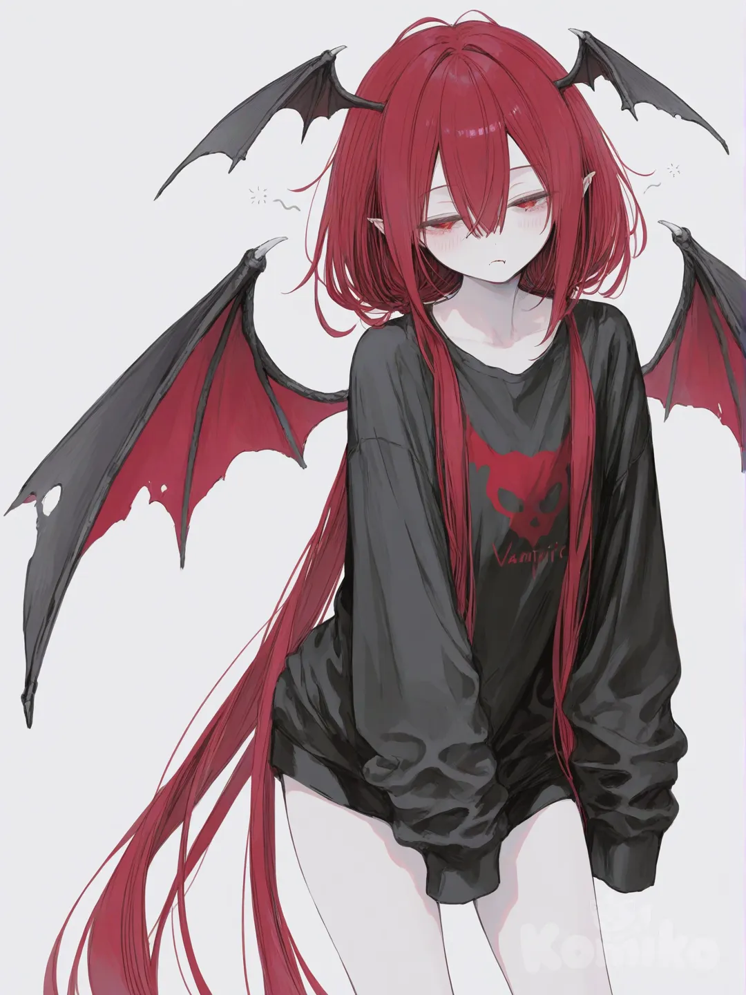 my new Vampire oc. comments?