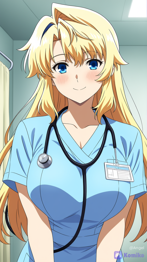 [bright-anime-style]Satellizer el Bridget, médica fofinha, trabalhando em um hospital veterinário