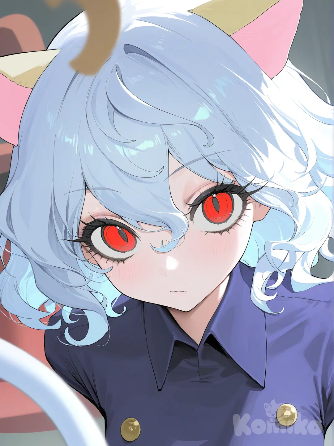 Tony Tony Chopper, Neferpitou, [vibrant-anime-style], portrait