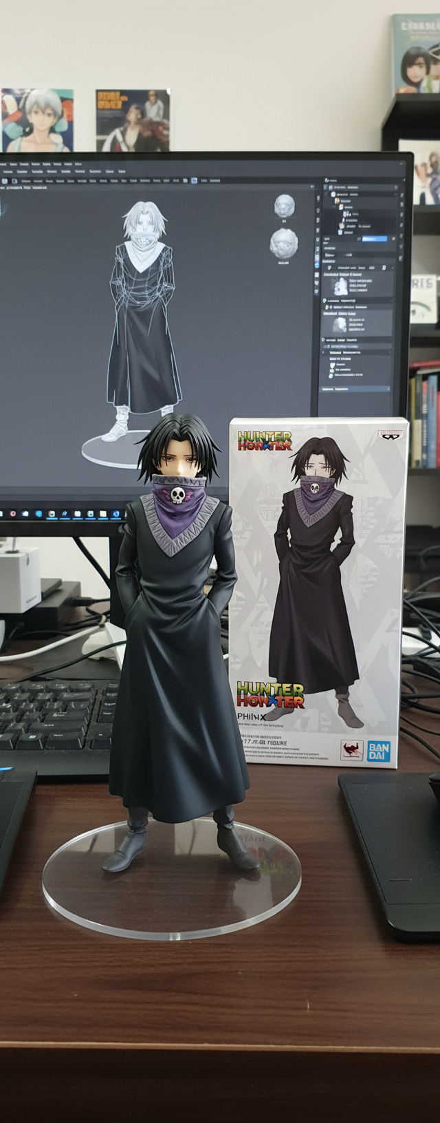 figurine feitan hunter x hunter.