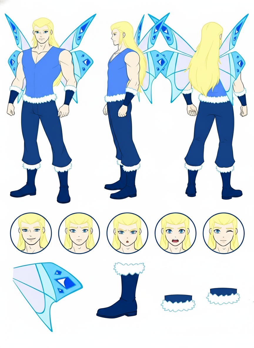 Kiran character sheet