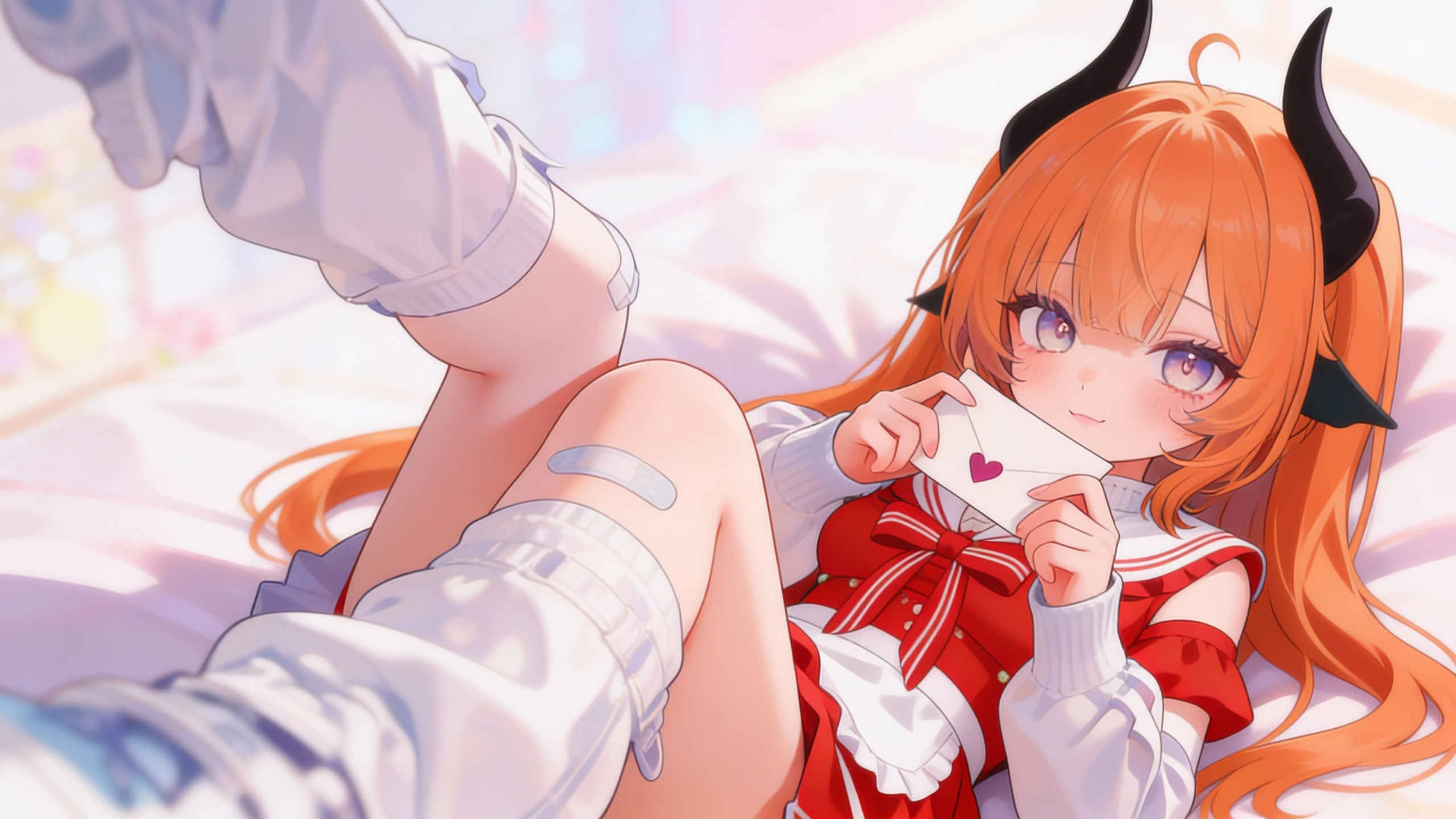 3dbe71864cbf6f30718c6f168850319a, Снимок экрана 2025-12-30 044756 нарисуй девушку с 2 референса в позе как на 1 референсе и сделай милый красивый фон без надписей очень качественно в аниме стиле