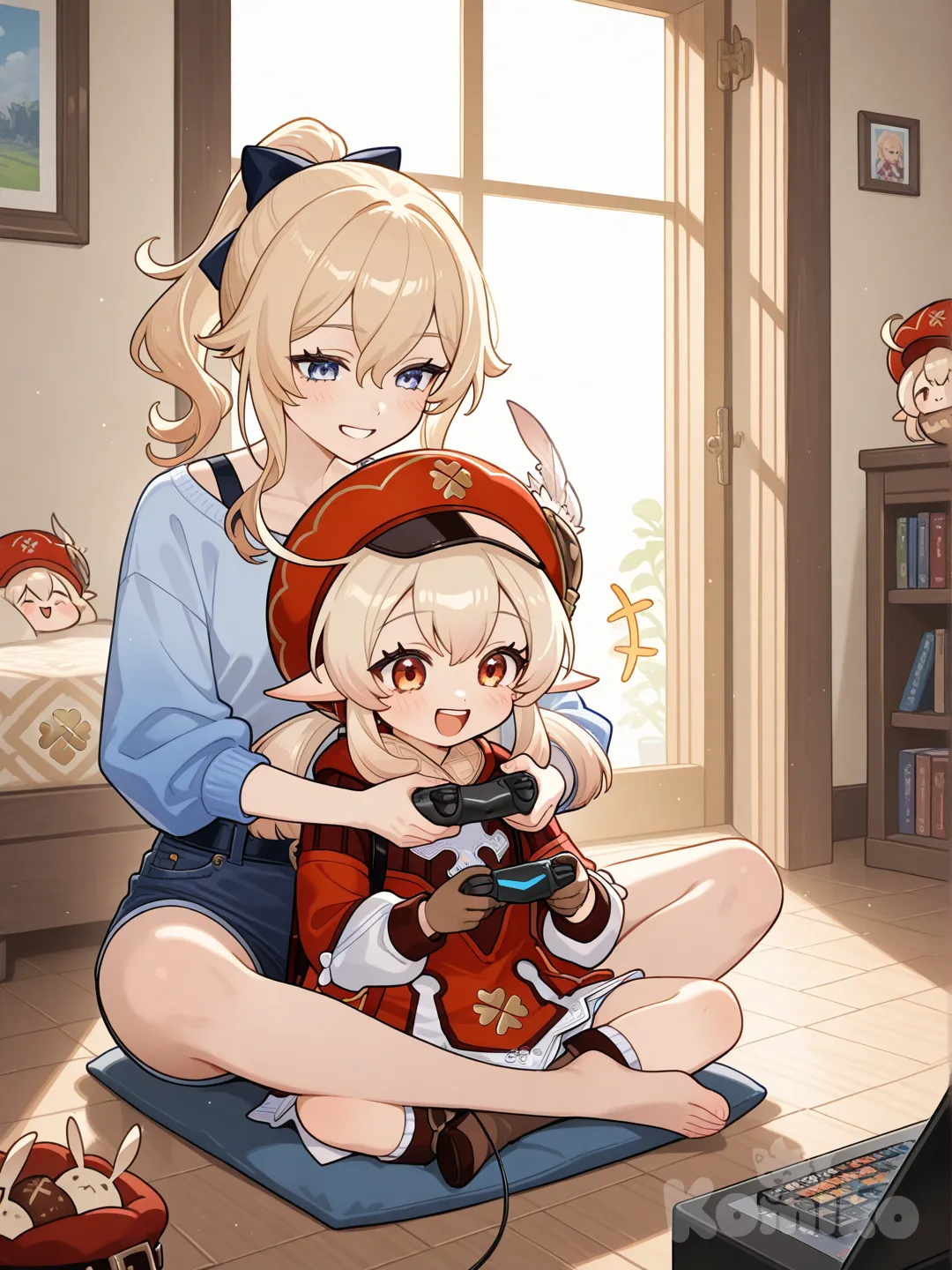 Klee and Jean bonding