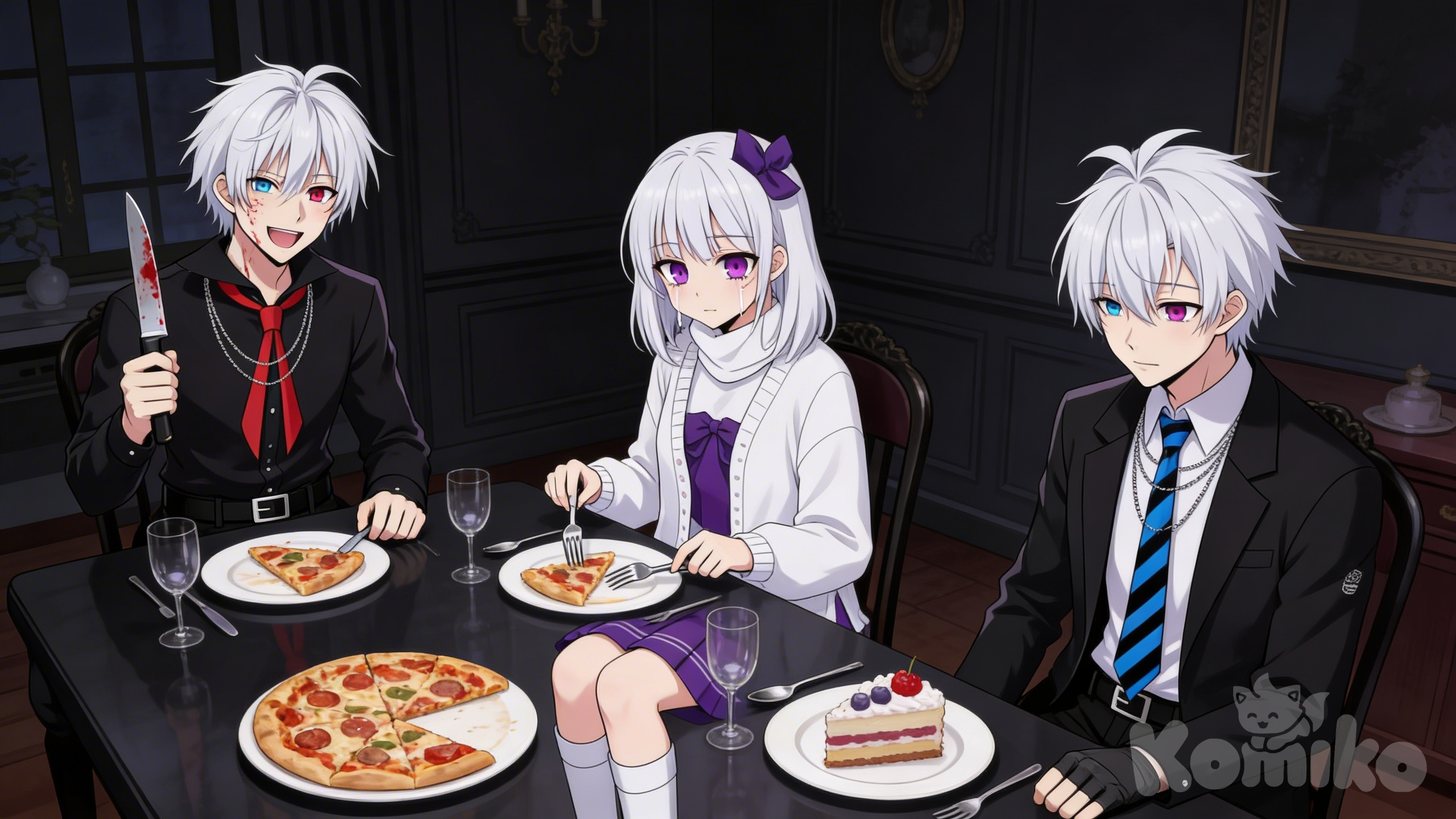 Hinata x Aita x Tomoko