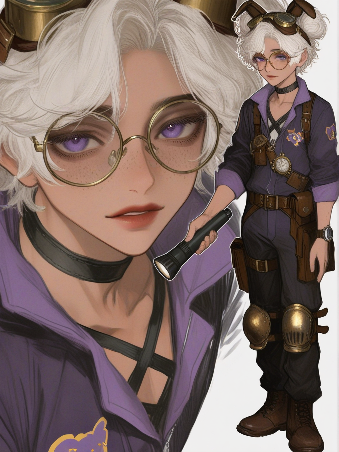 Trying to make a FNAF OC