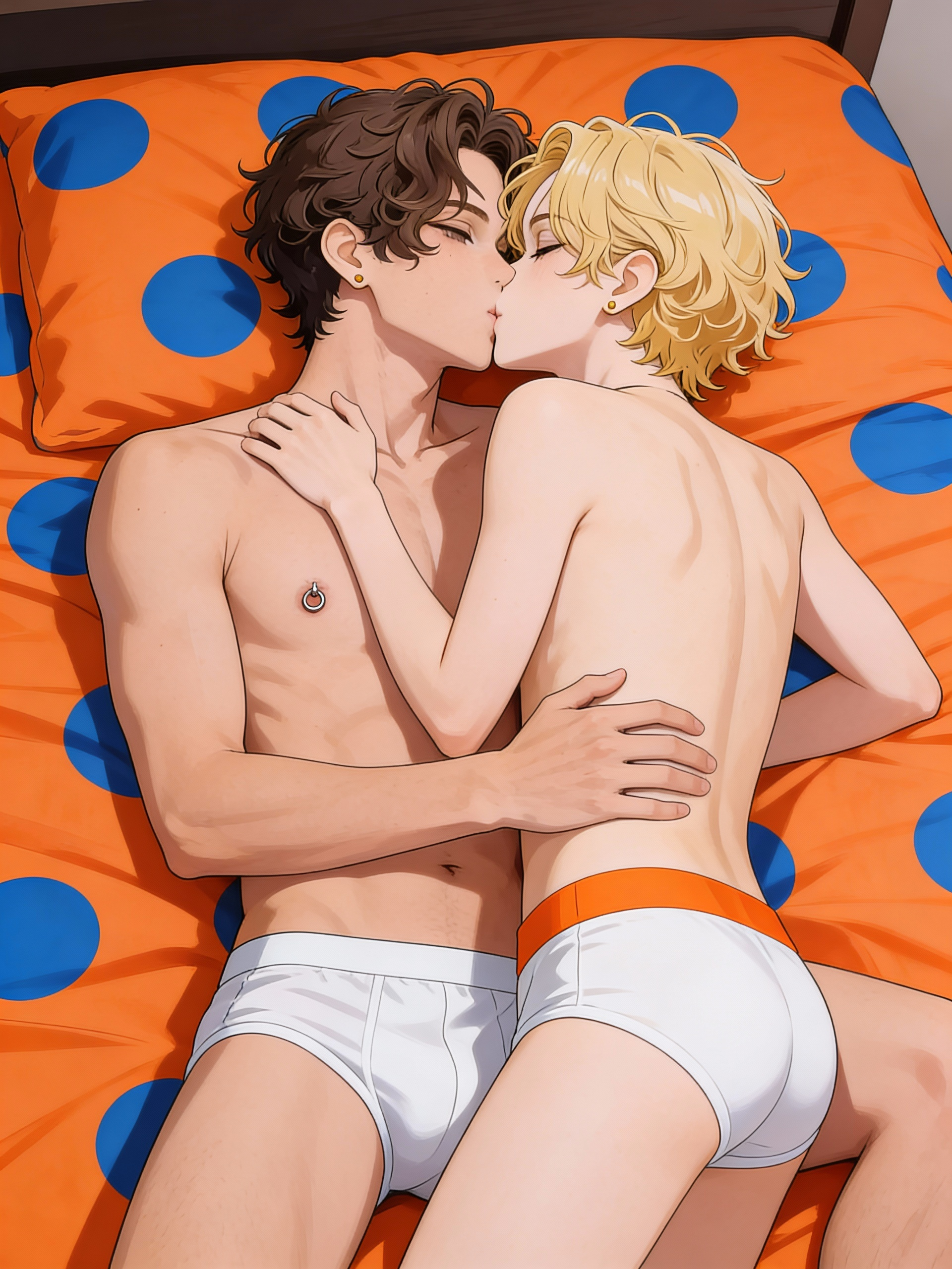 Justin and Sergei, Making Out