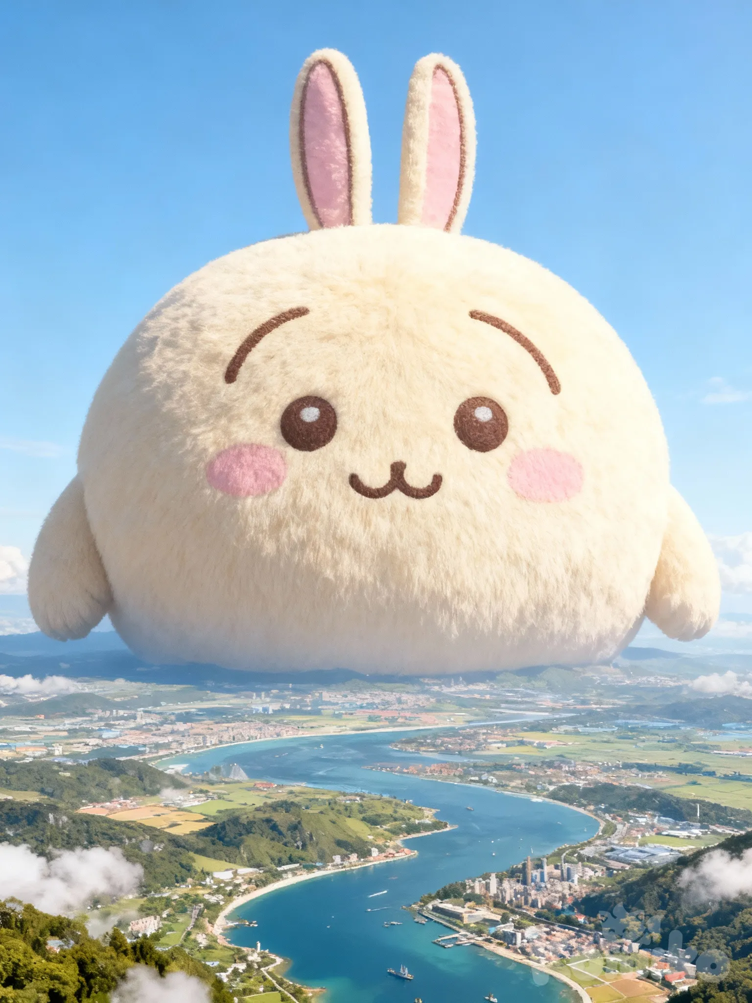 @Usagi Make Usagi very fat and big and put it on the world.