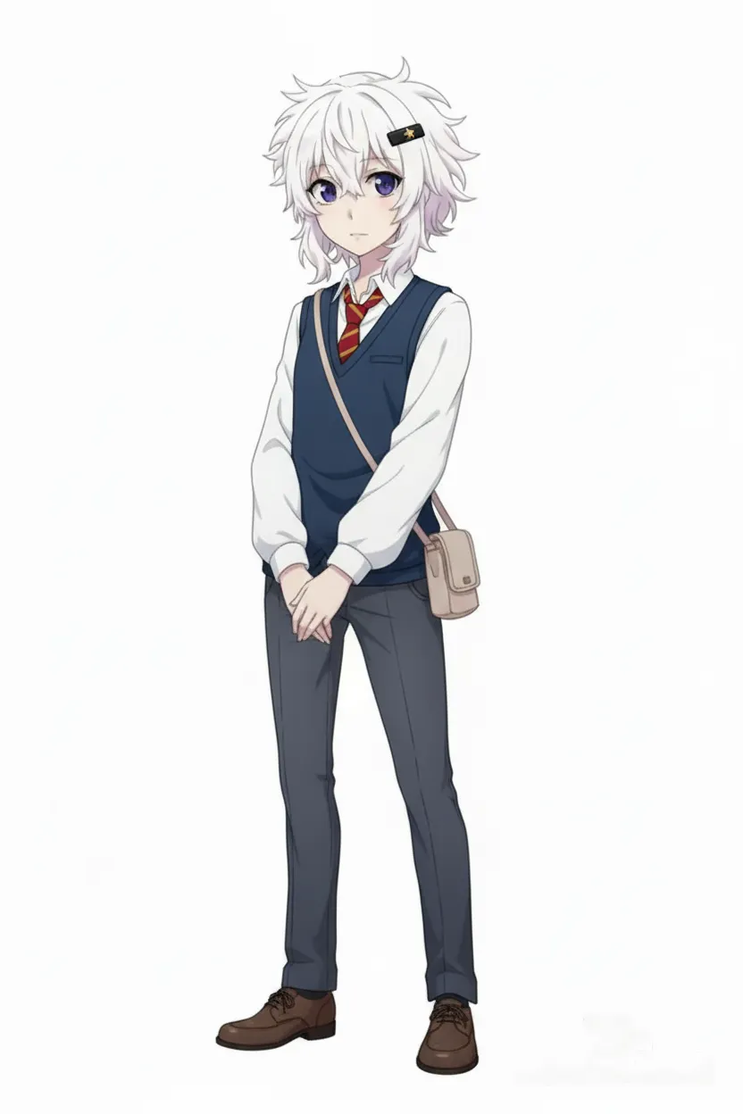 trainer (umamusume), school vest, suit pants, hair accessory Untitled5_20251006133908