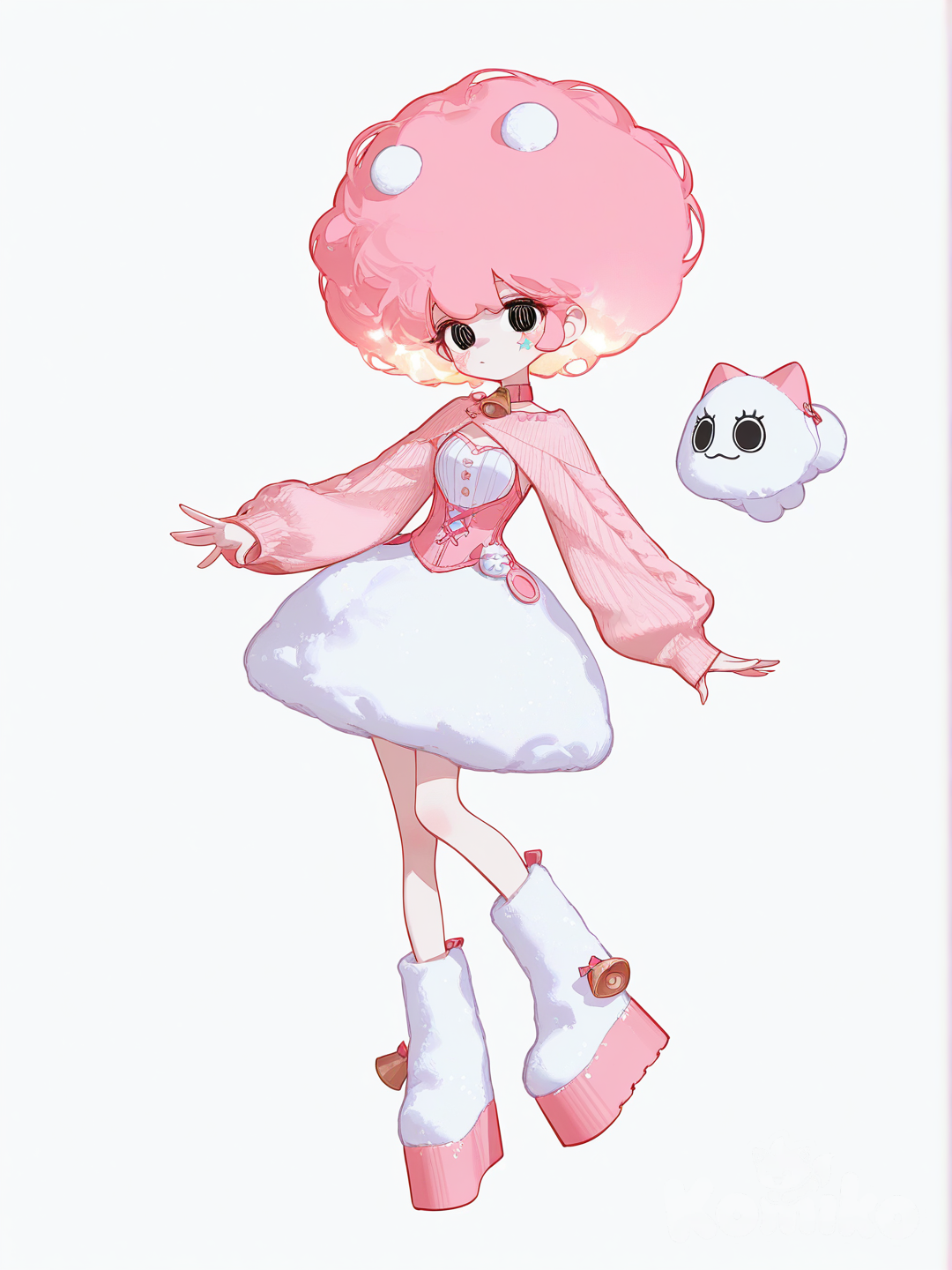 Random cute anime with NO BACKGROUND