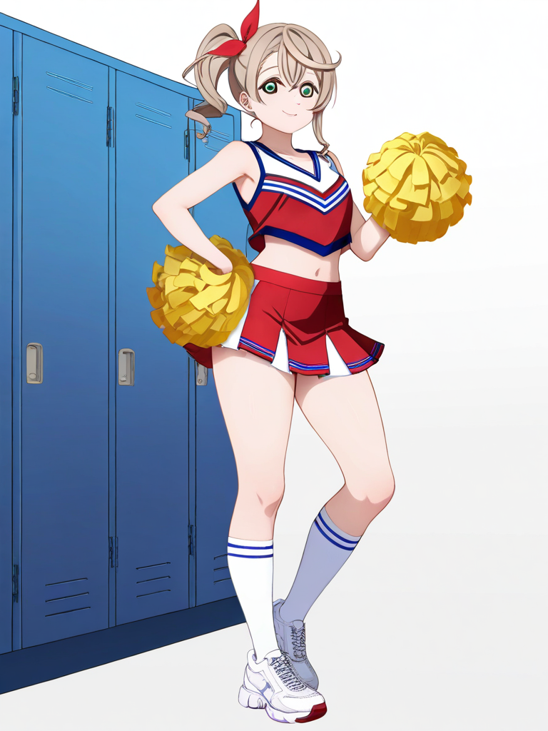 Cheerleader girl