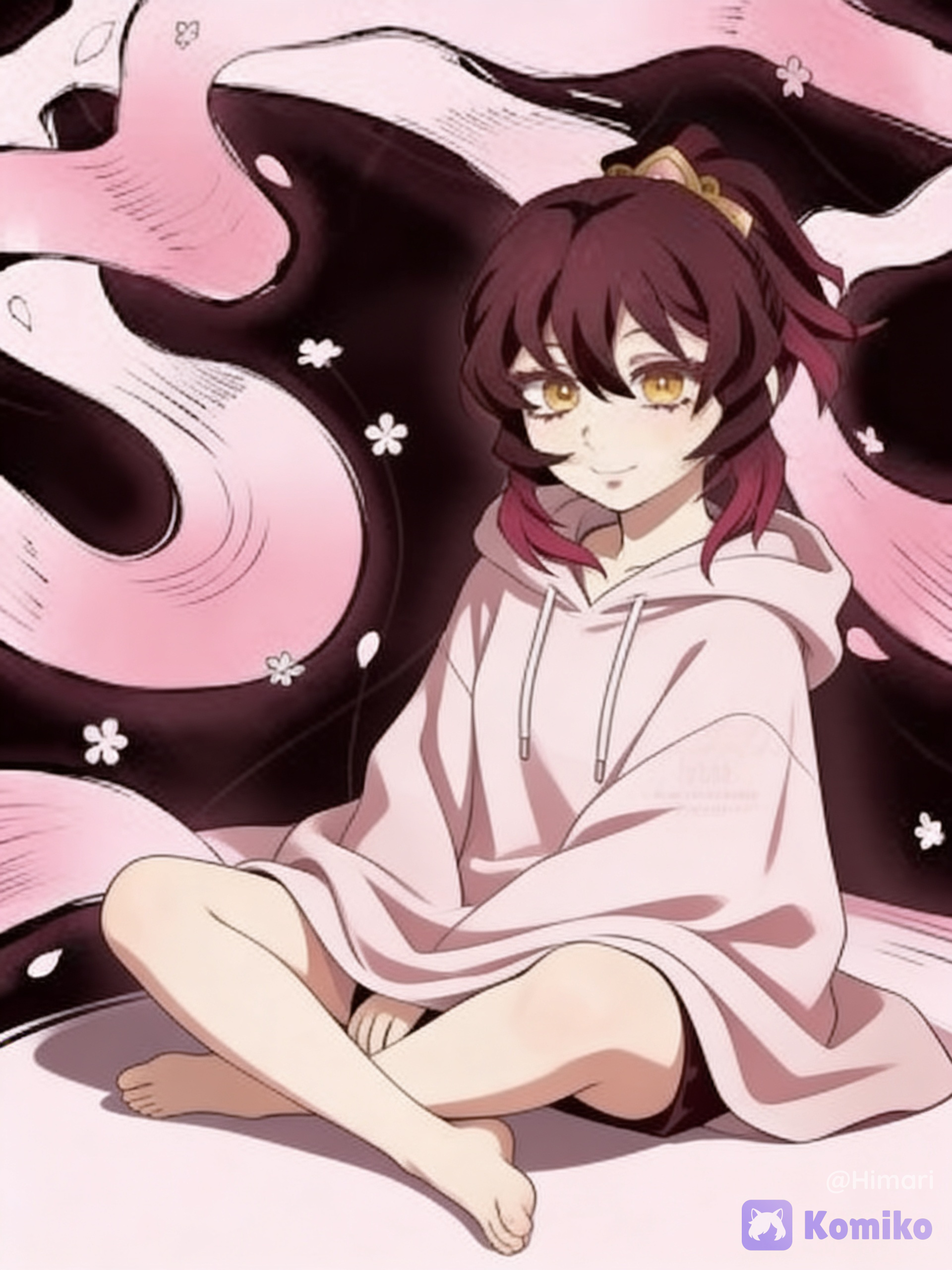 Mina is happy to see you!