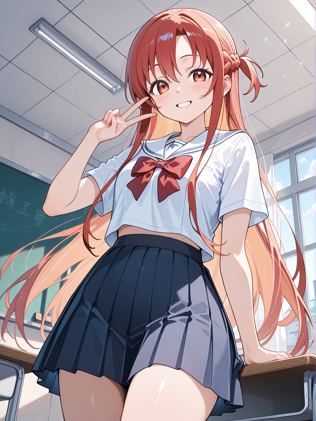 classroom pose