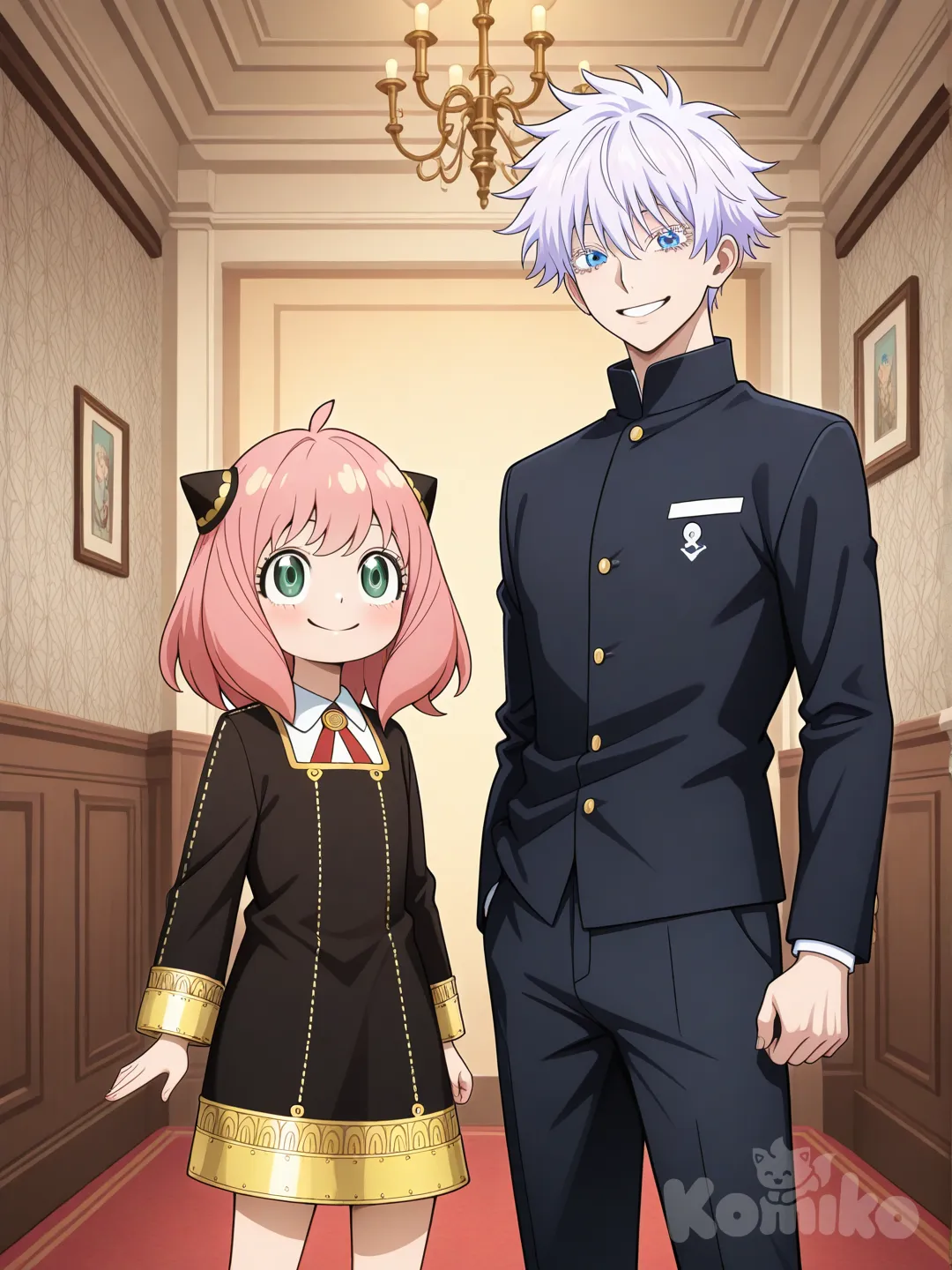 @Gojou_Satoru, @Anya_(Spy_X_Family)