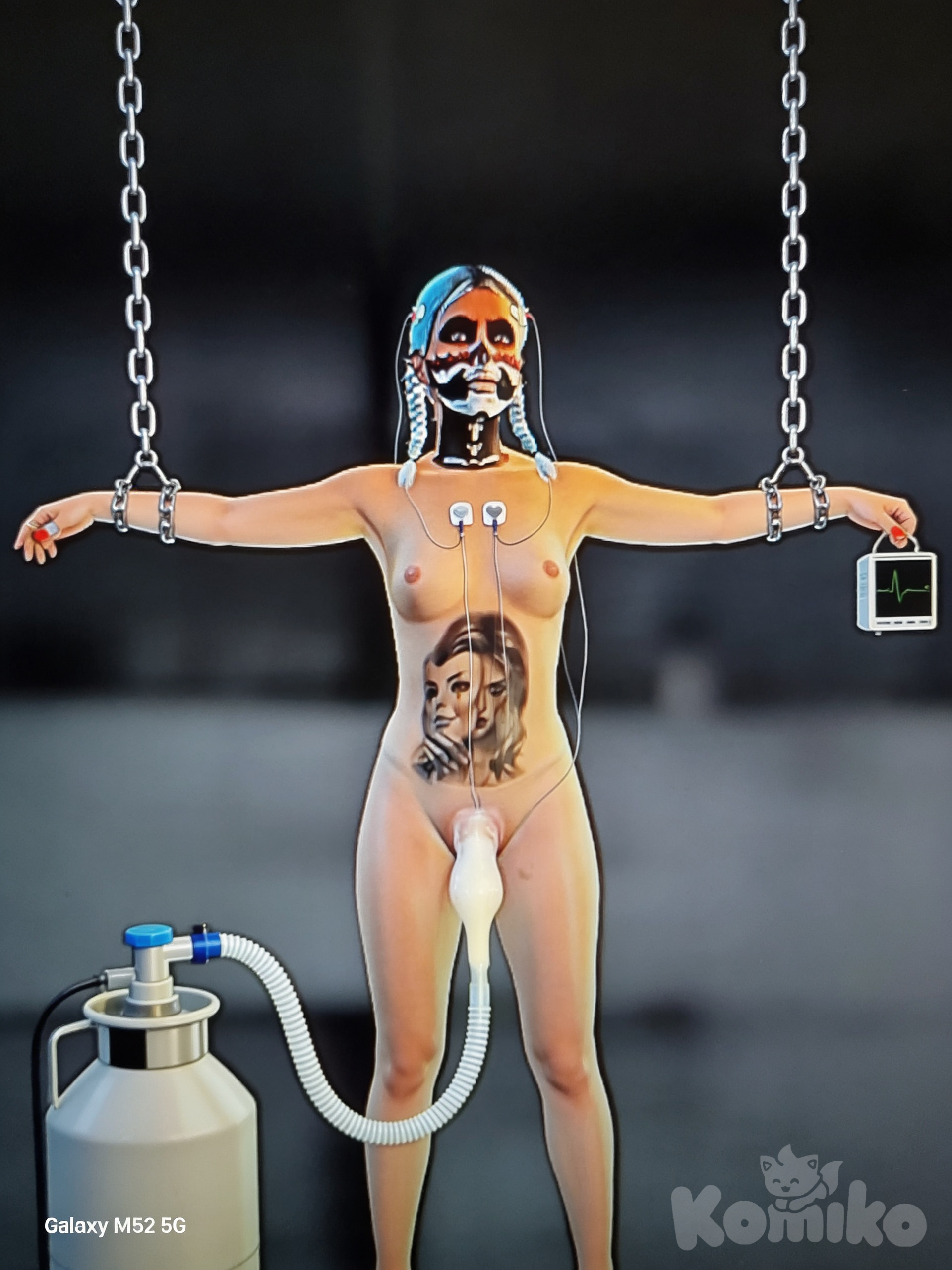 Milking machine pussy