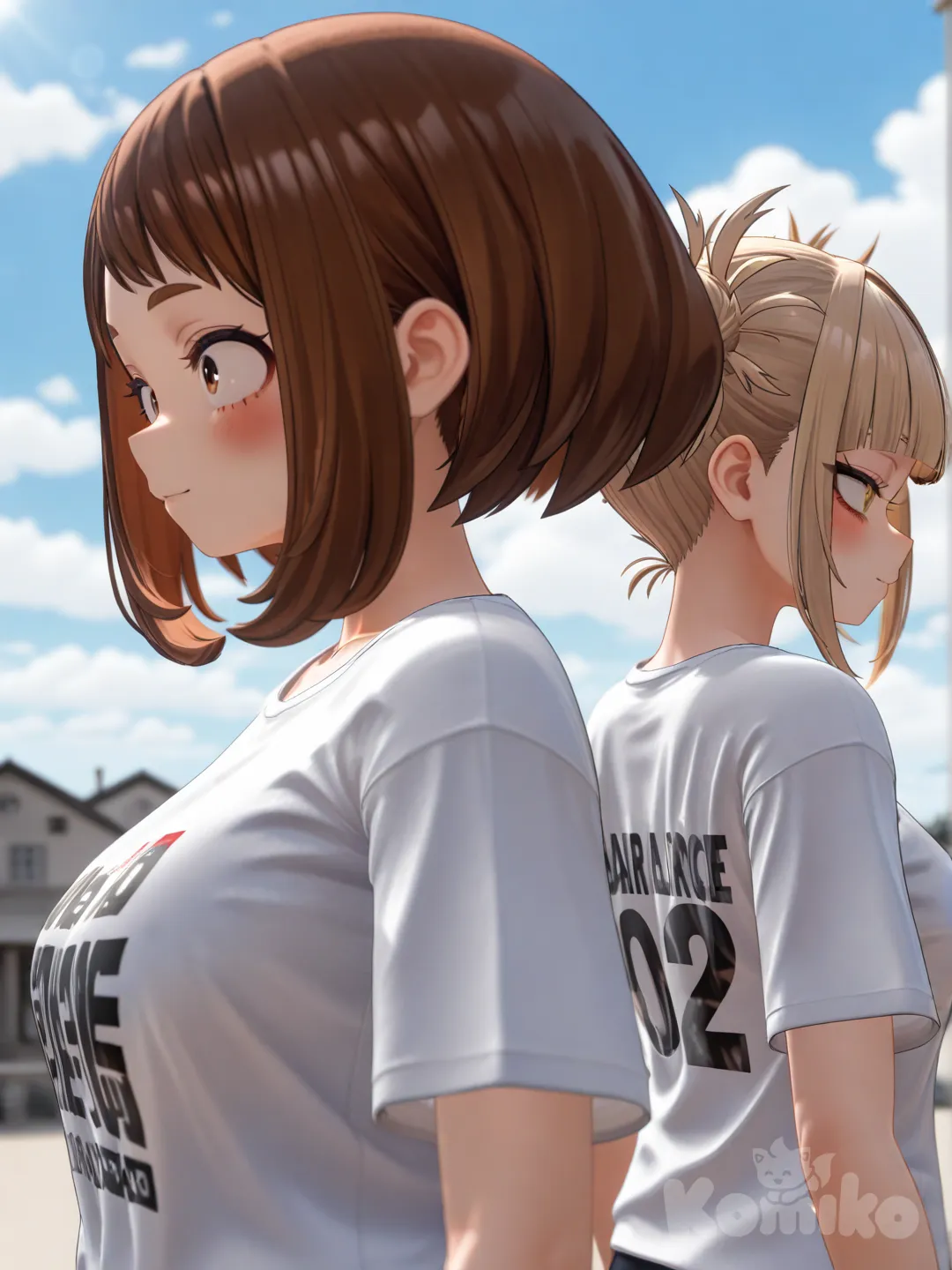 Ochako Uraraka & Himiko Toga 