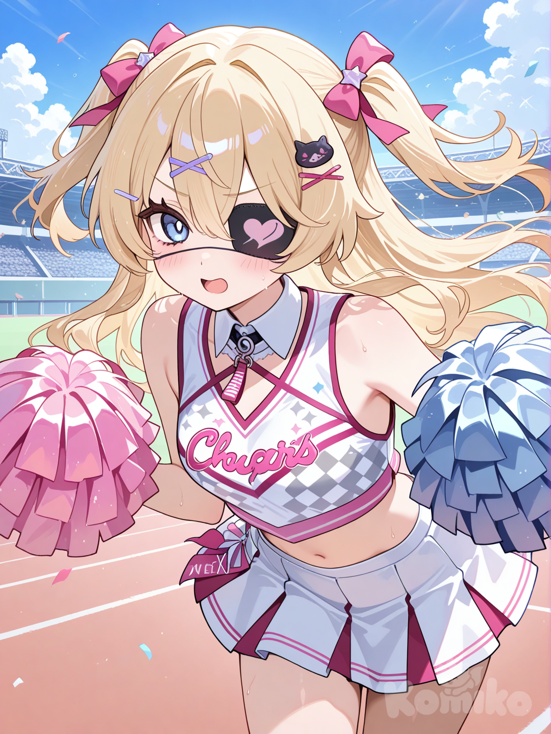 The cutest cheerleader in the world