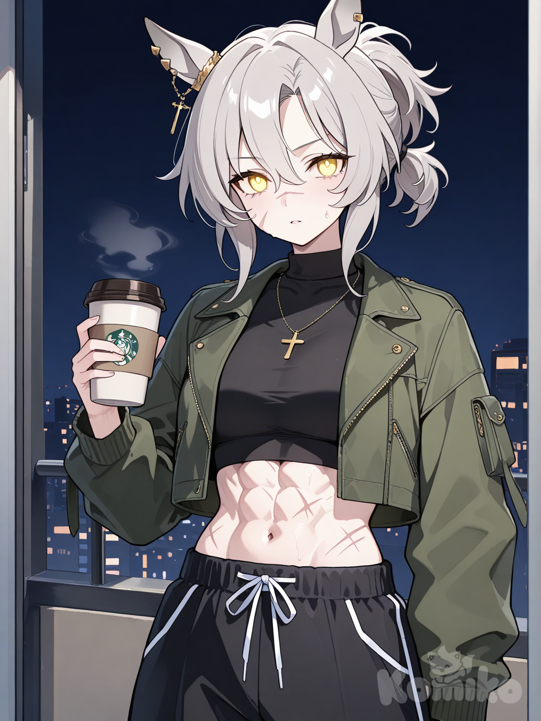 Coffee Barista (Green coat alt)