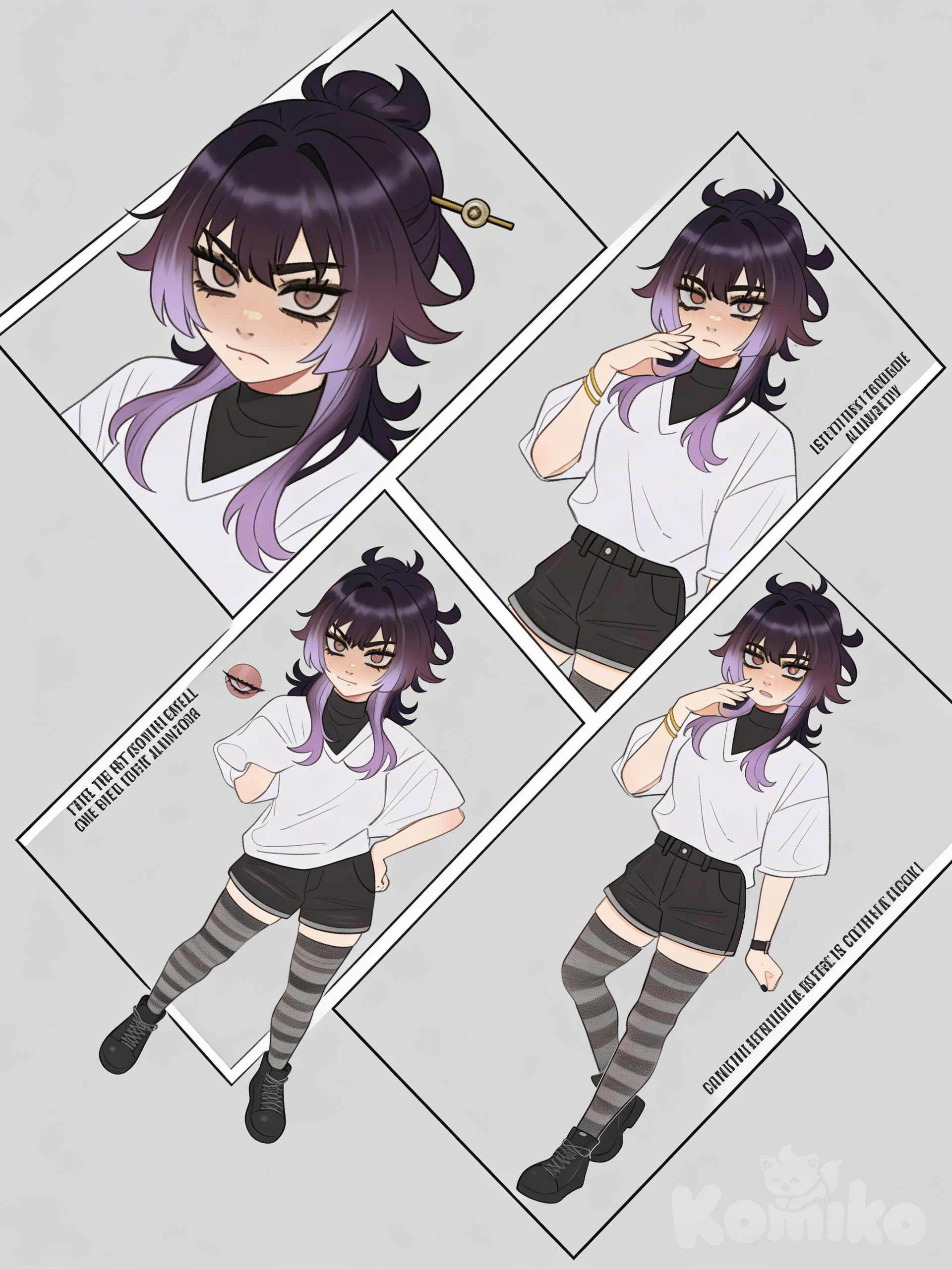 Сделала прическу со шпилькой (⁠*⁠´⁠ω⁠｀⁠*⁠)