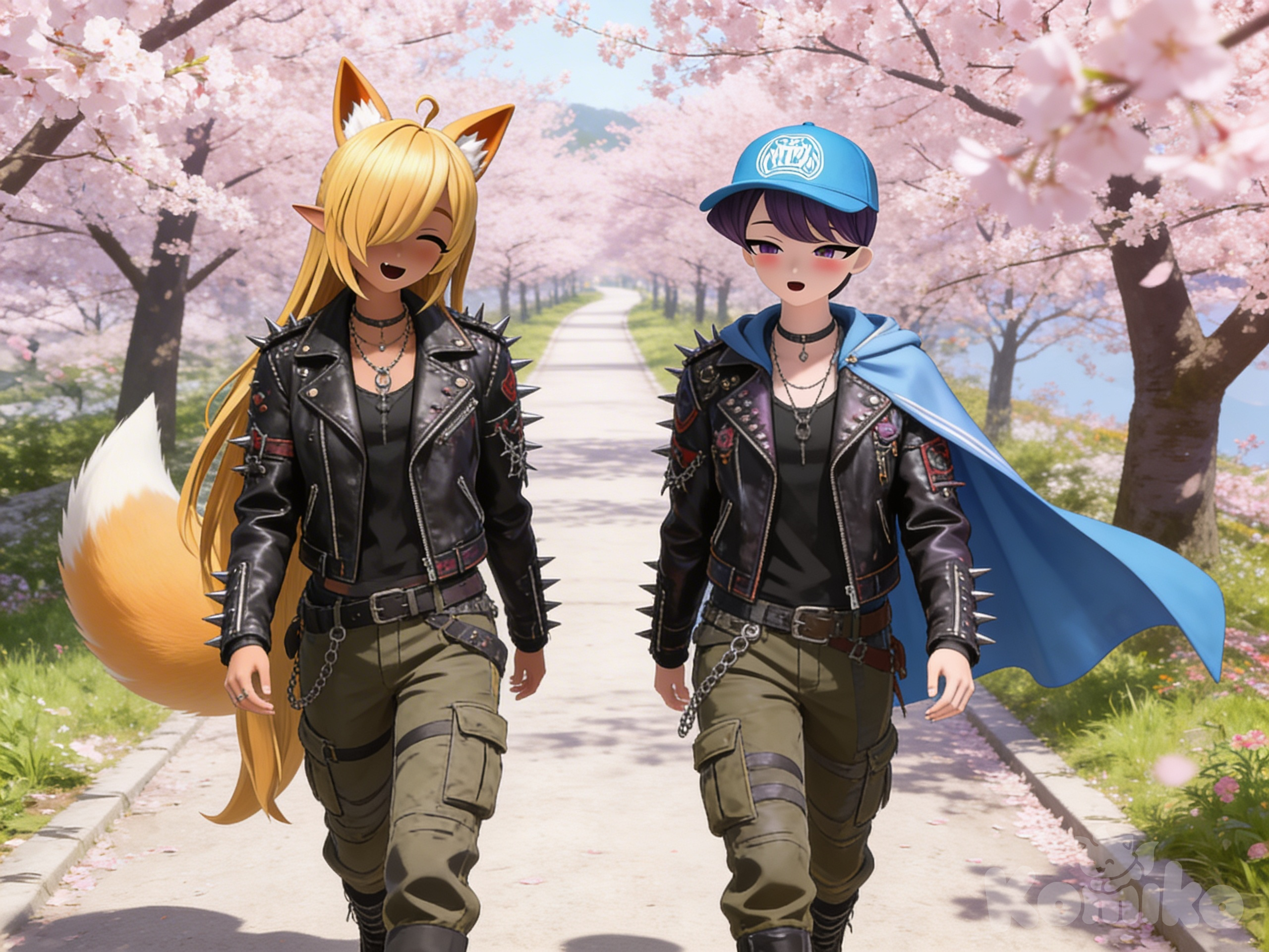 Really nice work and great Sakura.🌸 You have done an excellent work in your.