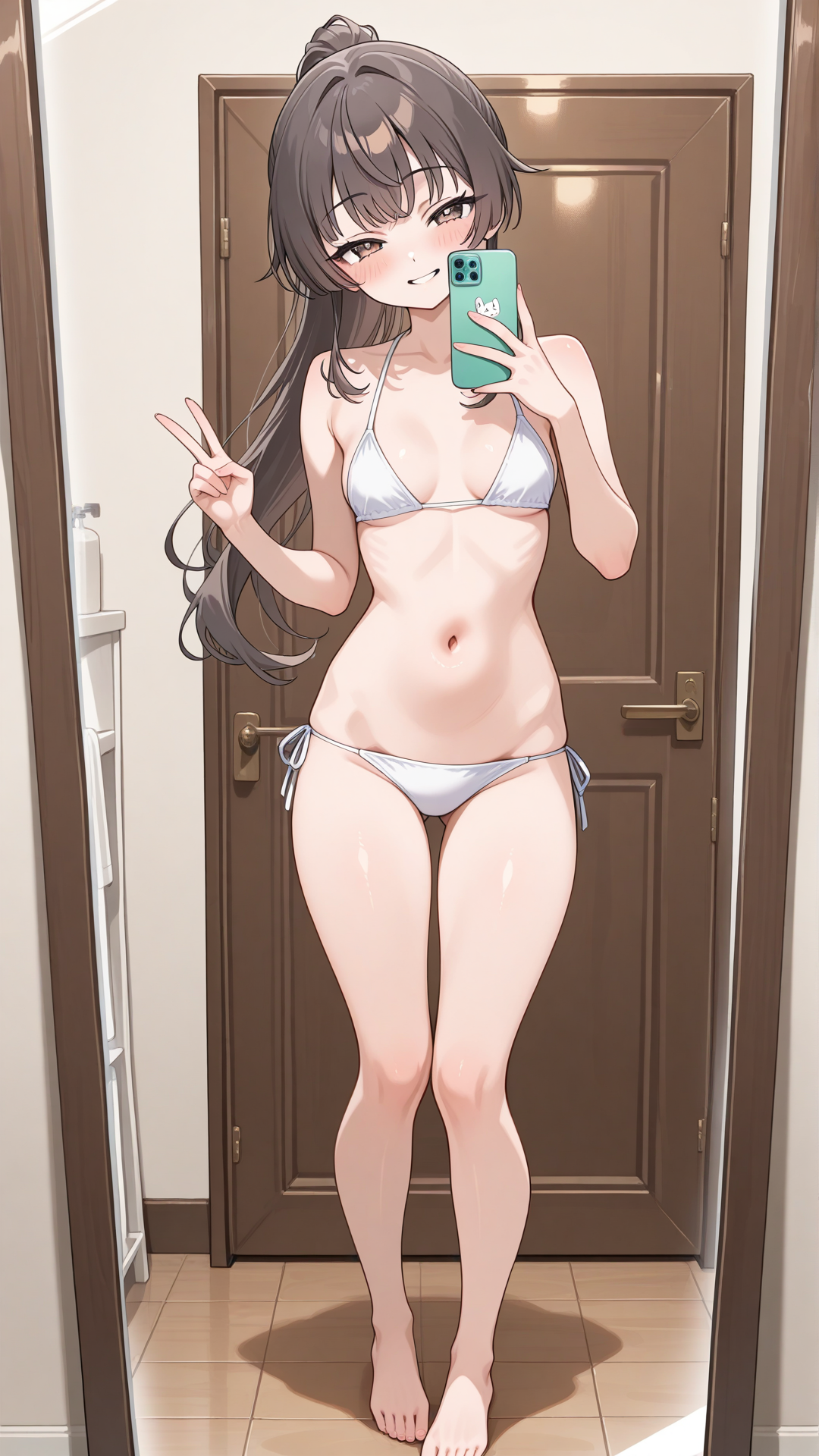 Yuki surprise selfie