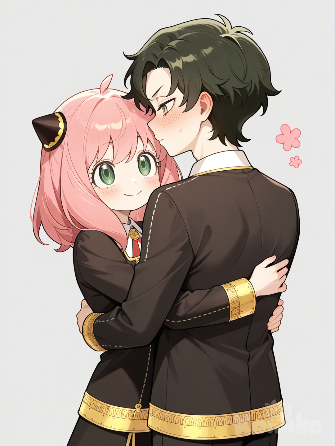 They are so cute together 