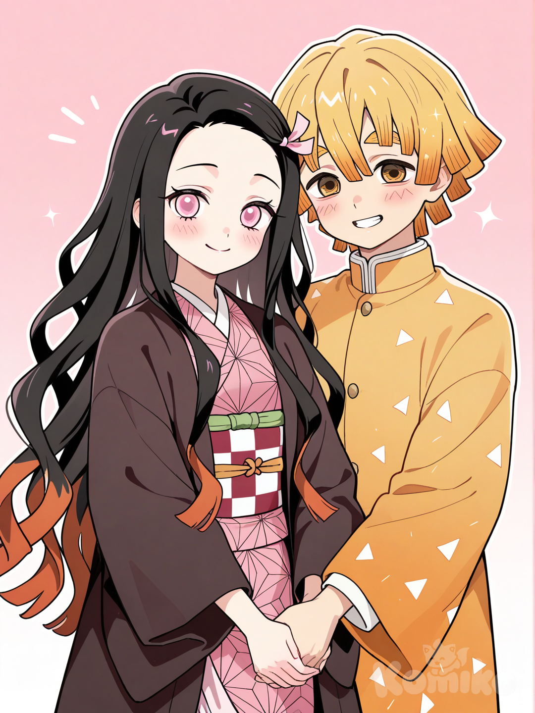 They are so cute together 