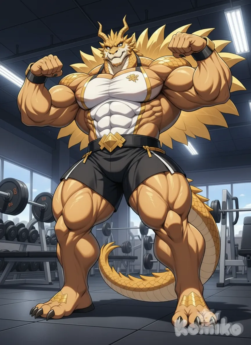 Dragon at the Gym