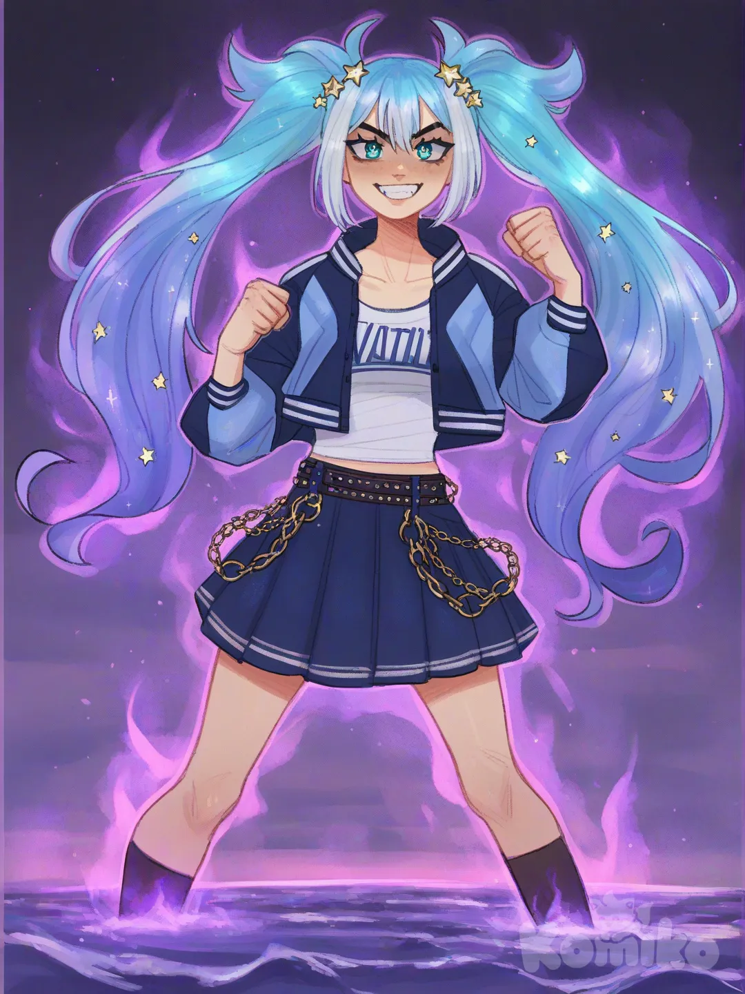 When you show your other part of you when your angry with someone you don't like or your annoying teacher