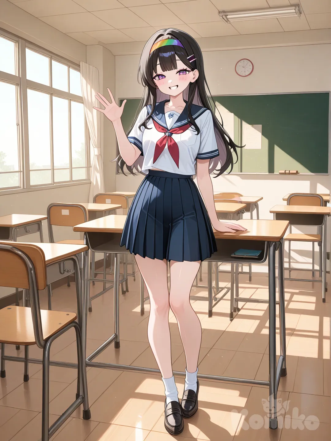 Hay i am in school now 