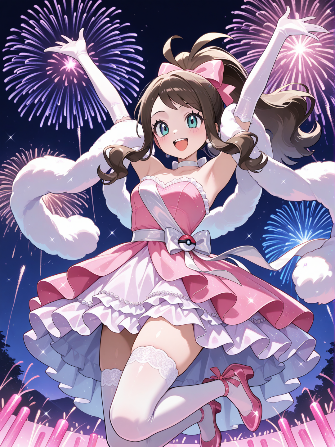 Hilda at a New Years Eve Party