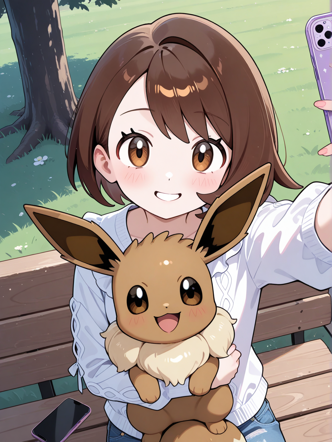 Gloria and Eevee