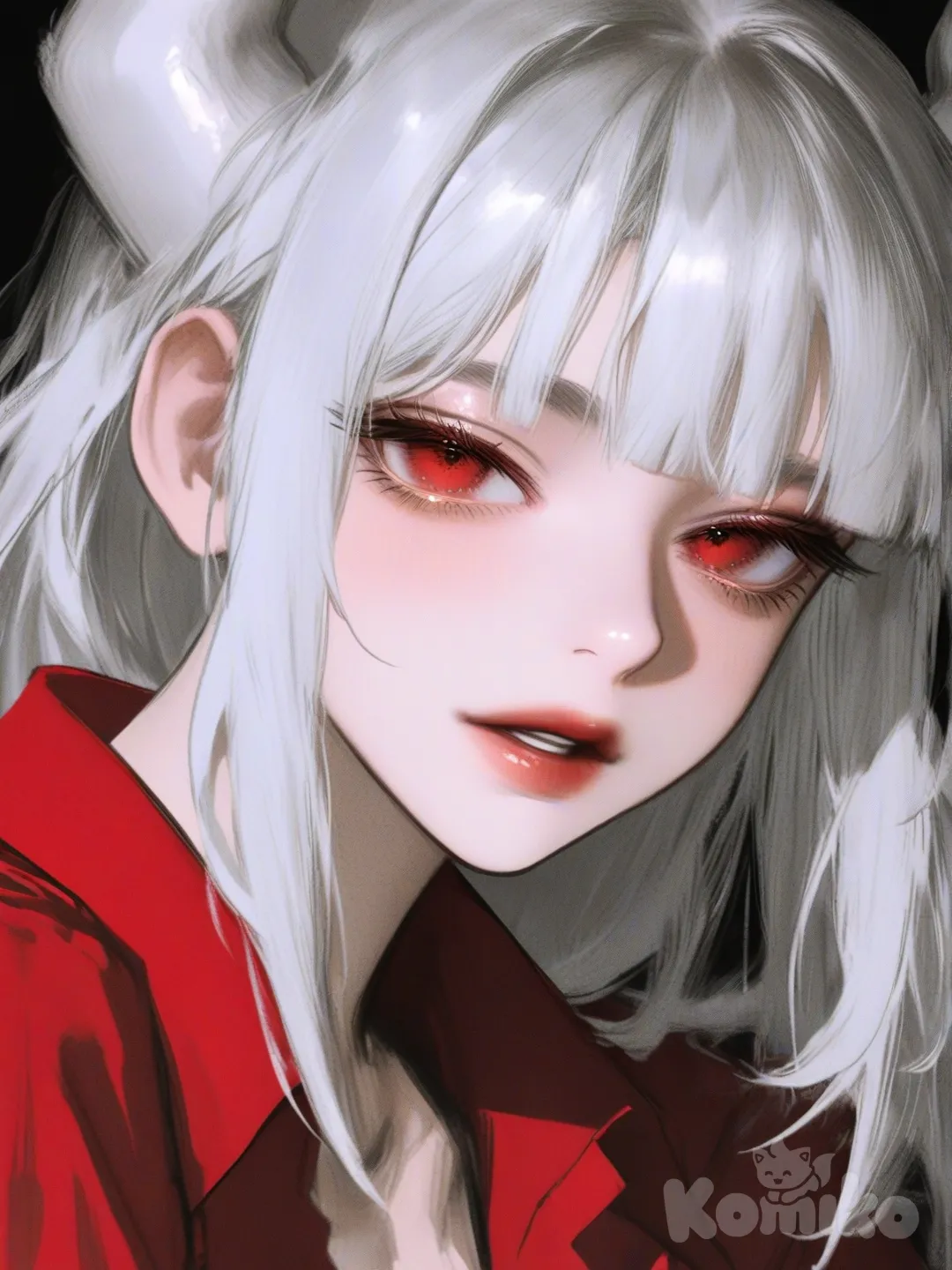 @Lucifer_(Helltaker), [semi-realistic-portrait-style]