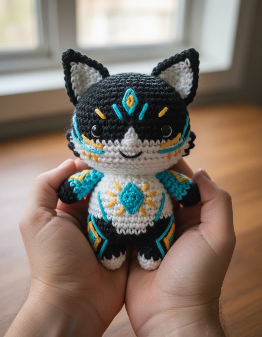 My fursona made of a ball of yarn ^w^